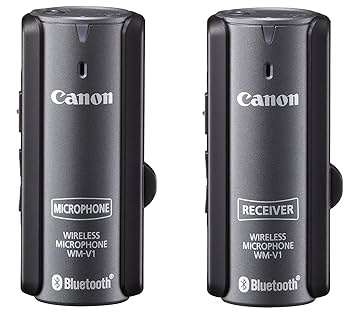 Amazon | Canon ワイヤレスマイクロフォン WM-V1 | 外付けマイク